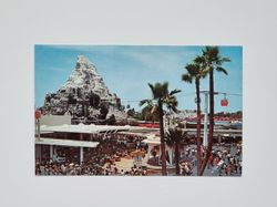 Vykort Disneyland, Tomorrowland Terrace