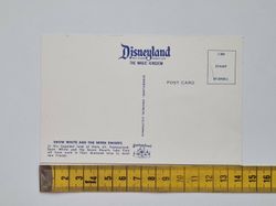 Vykort Disneyland, Snow White and the Seven Dwarfs