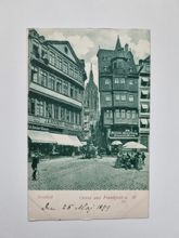 Vykort Domblick Gruss aus Frankfurt a. M, - 1899