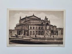 Vykort Dresden Oper