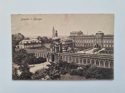 Vykort Zwinger, Dresden