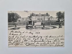 Vykort Drottningholms Slott, 1899