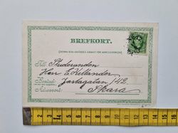 Vykort Drottningholms Slott, 1899