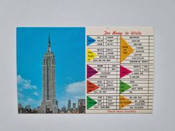 Vykort Empire State Building