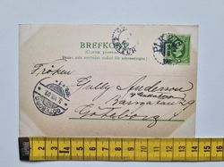 Vykort ENGELBREKTSSTATYN, ÖREBRO 1903