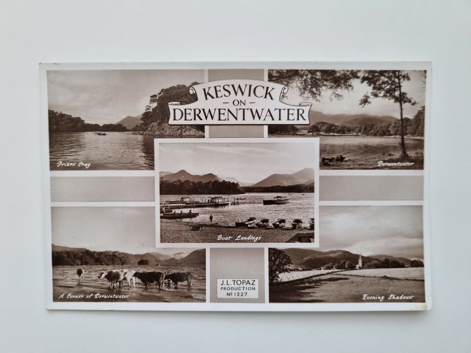 Vykort KESWICK ON DERWENTWATER