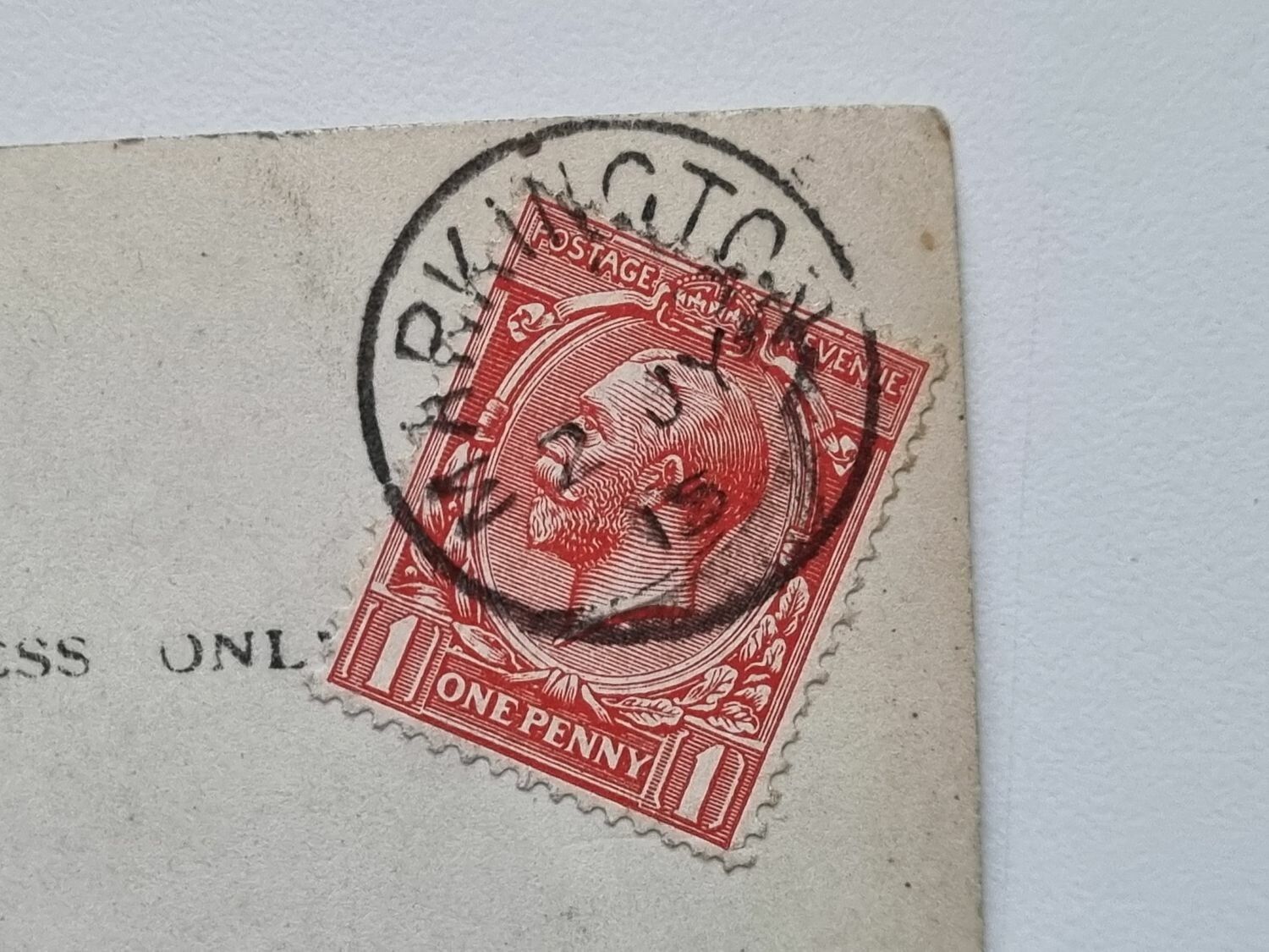 Vykort England, Bishop Monkton