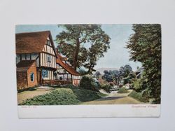 Vykort England, Cropthorne Village