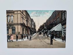 Vykort Leeming Street Mansfield
