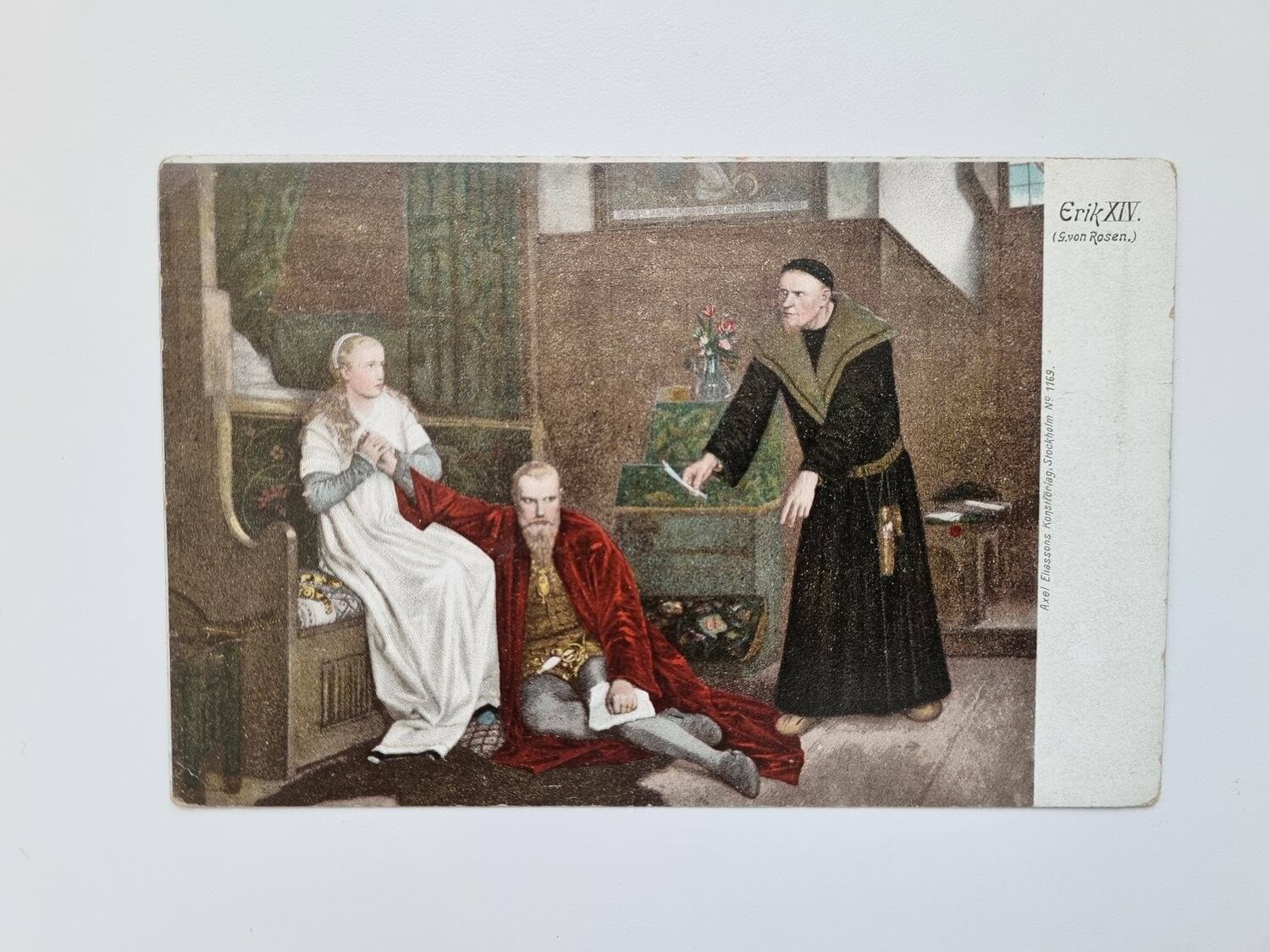 Vykort Erik XIV