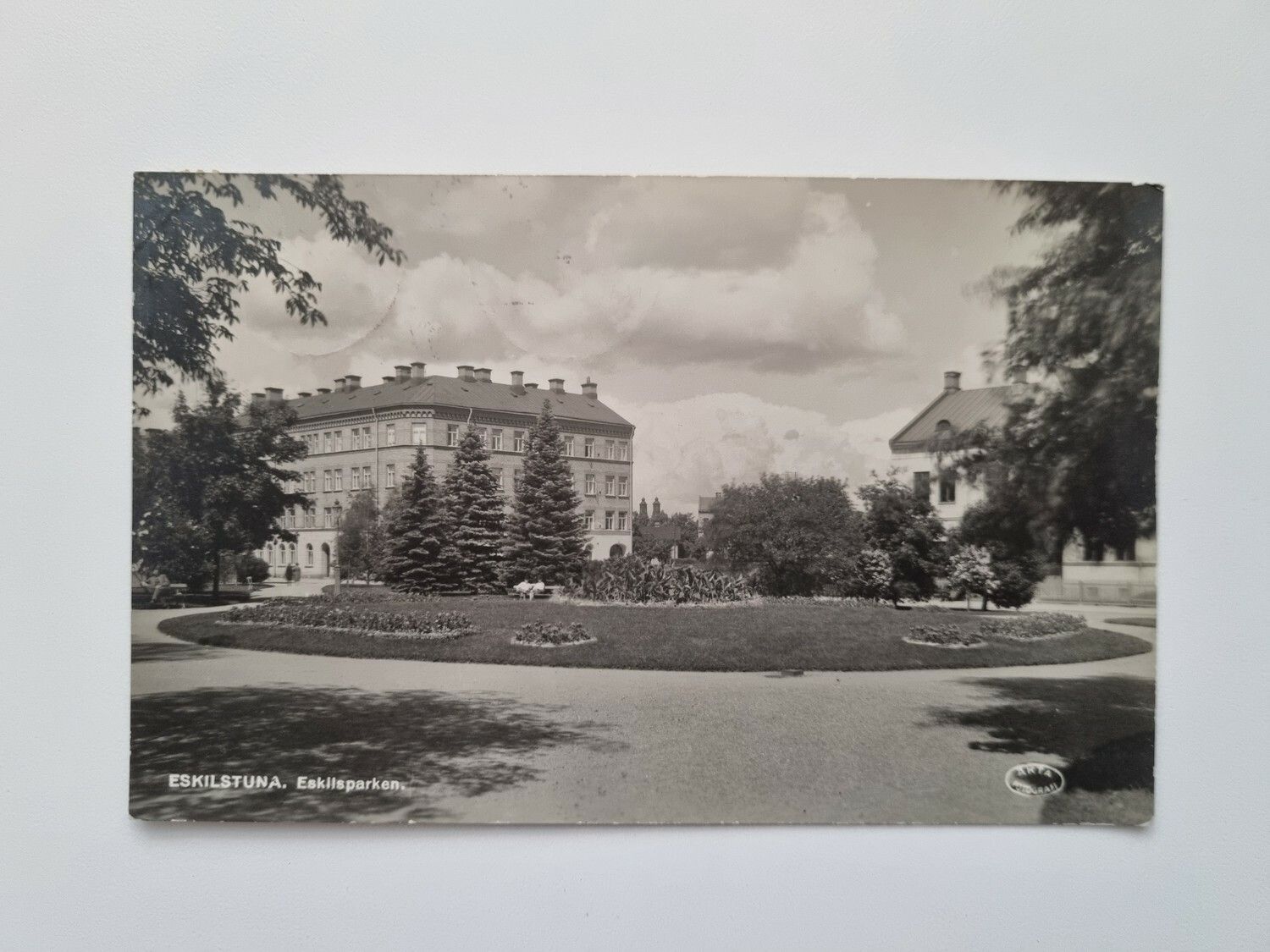 Vykort ESKILSTUNA. Eskilsparken