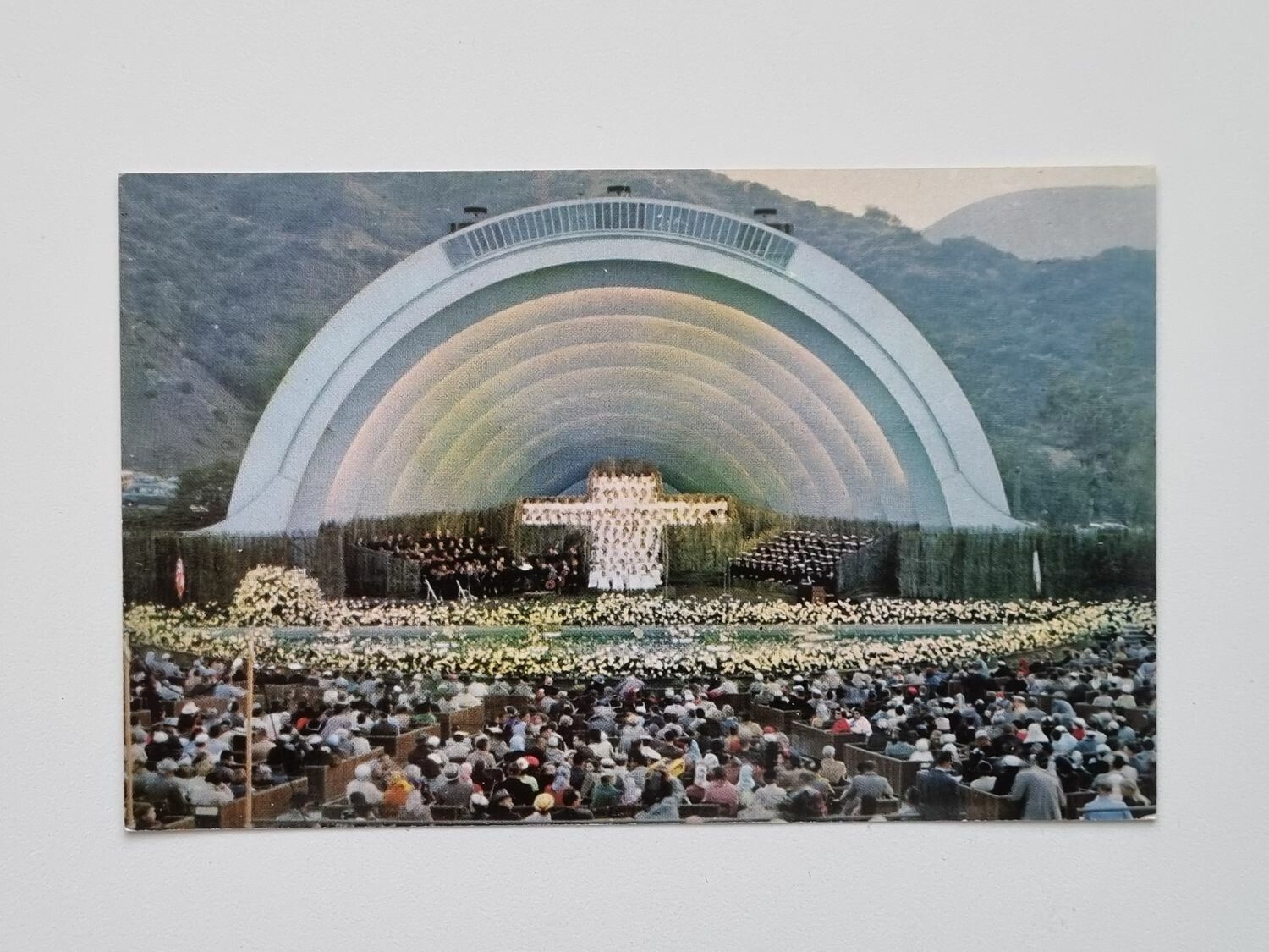 Vykort FAMOUS HOLLYWOOD BOWL HOLLYWOOD, CALIFORNIA