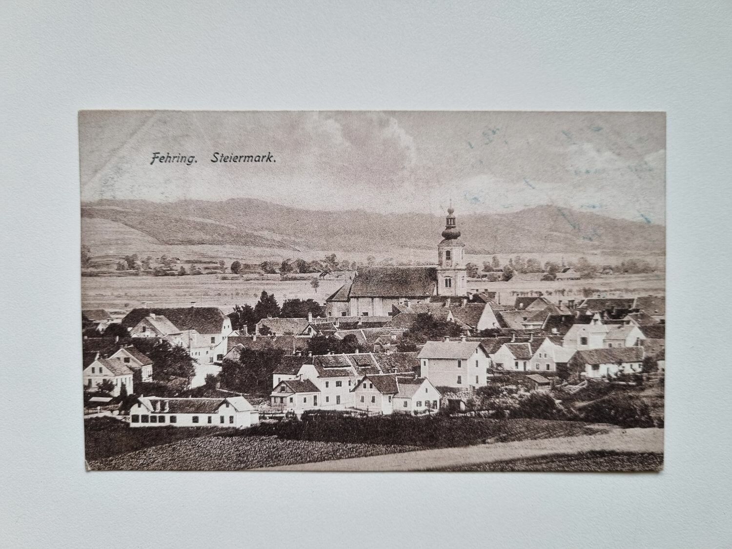 Vykort Fehring. Steiermark.