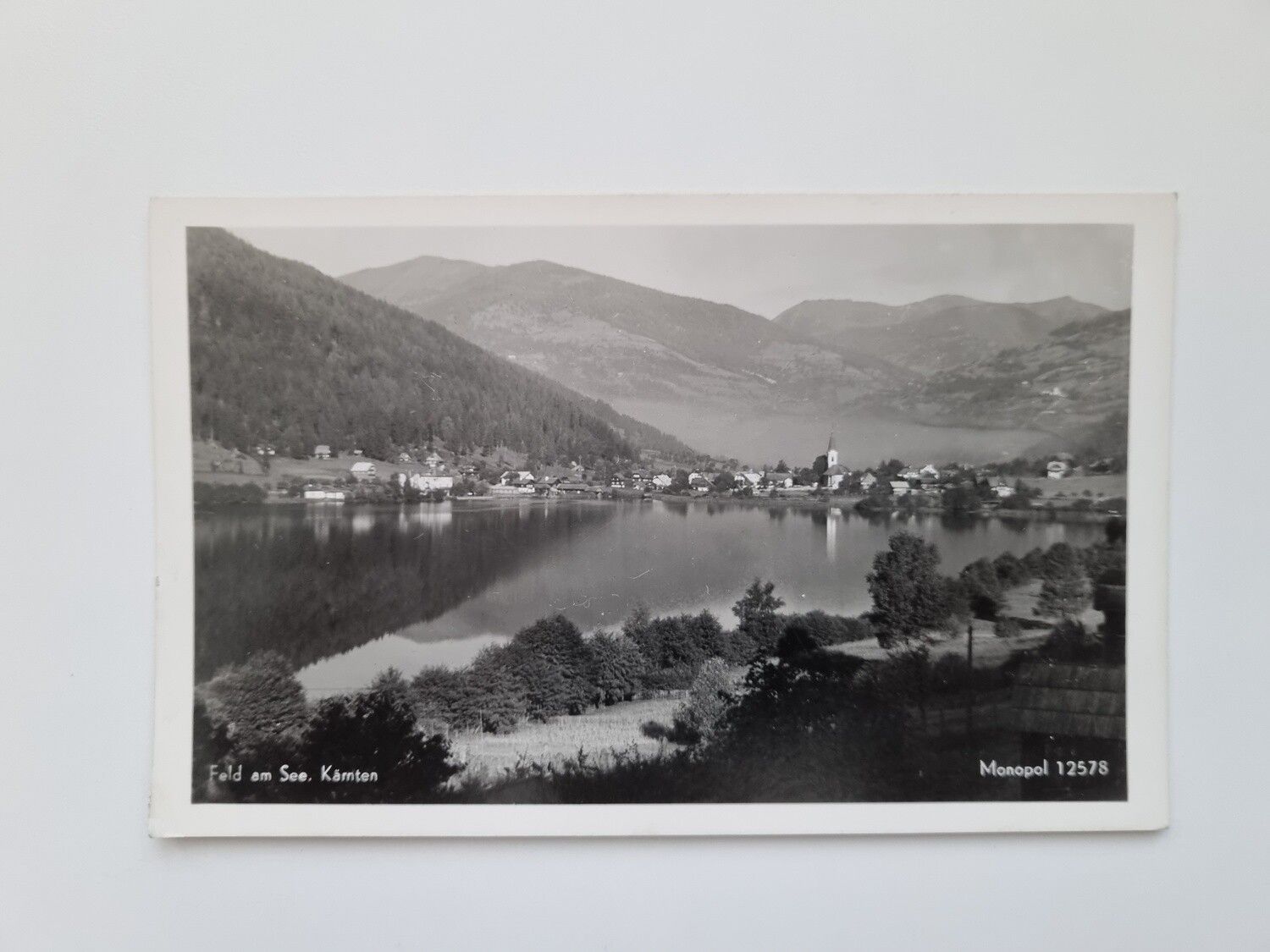 Vykort Feld am See. Kämten