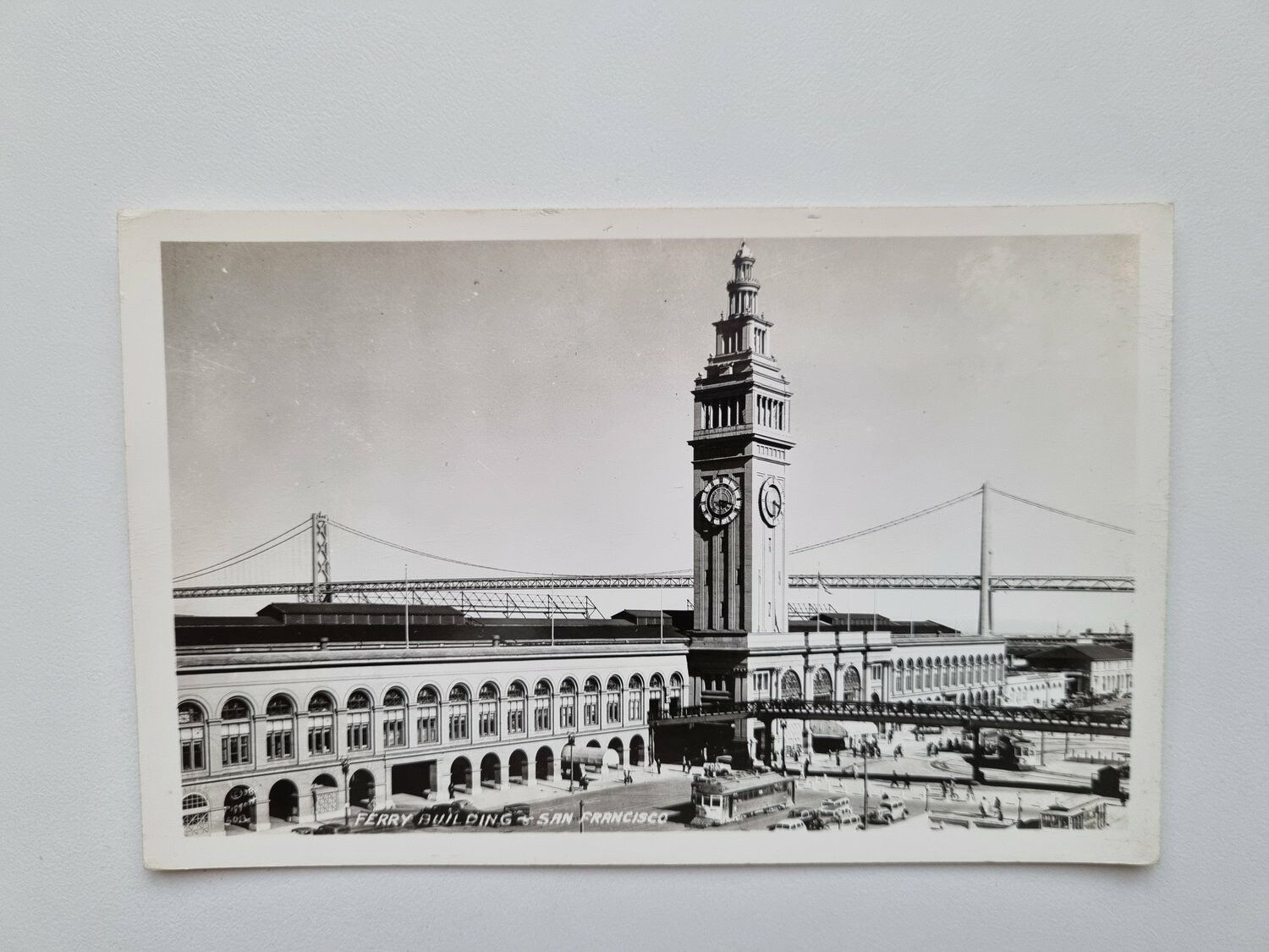 Vykort FERRY BUILDING SAN FRANCISCO