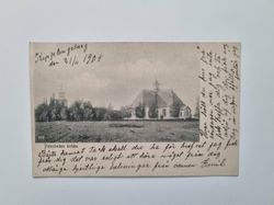 Vykort Pieksämäen kirkko 1904