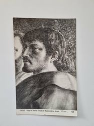 Vykort FIRENZE-Chiesa del Carmine - Ritratto di Masaccio nel suo affresco