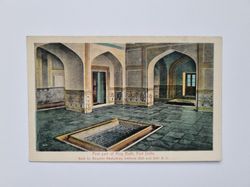 Vykort King Bath. Fort Delhi.