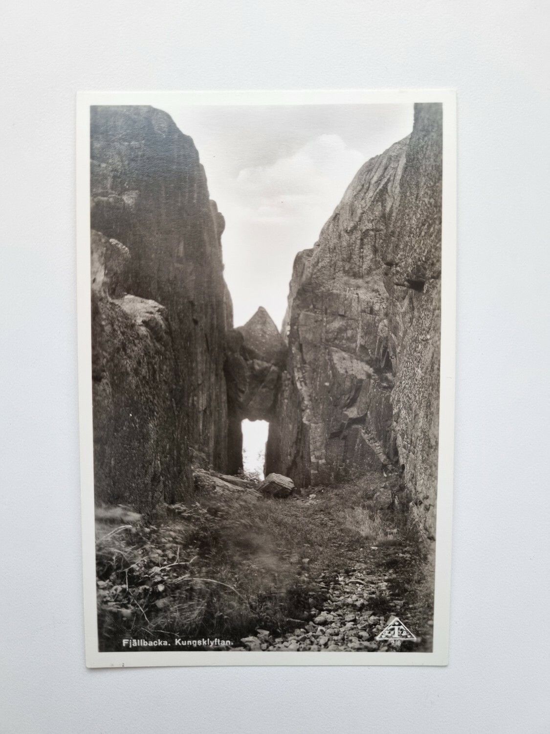 Vykort Fjällbacka. Kungsklyftan