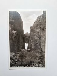 Vykort Fjällbacka. Kungsklyftan