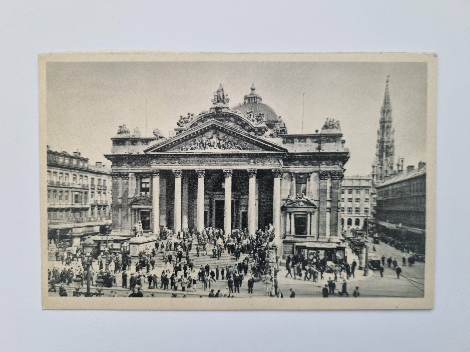 Vykort Place de la Bourse