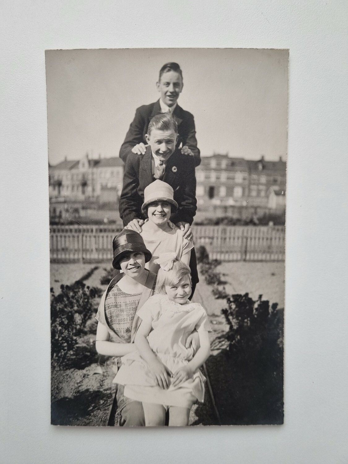 Vykort Fotografi / gruppbild