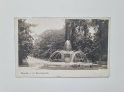 Vykort Fountain in Kenilworth 1908