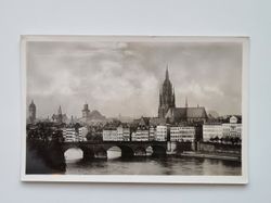 Vykort Frankfurt a. M. Mainansicht