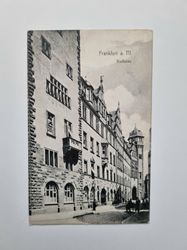 Vykort Frankfurt a. M. Rathaus 1906