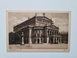 Vykort Vykort Frankfurt Alte Oper, 1927