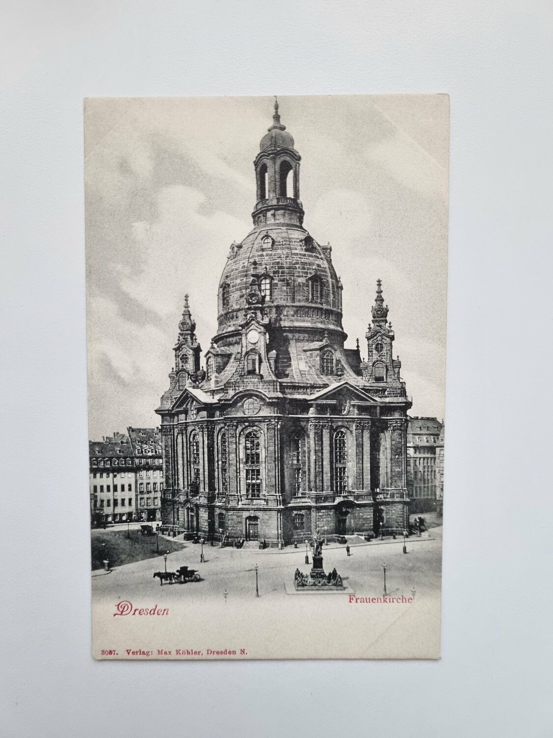 Vykort Frauenkirche Dresden