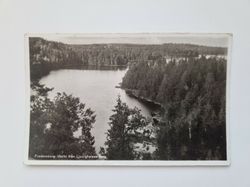 Vykort Fredensborg. Utsikt från Ljuvlighetens berg