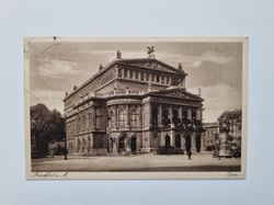 Vykort Frankfurt Alte Oper, 1933
