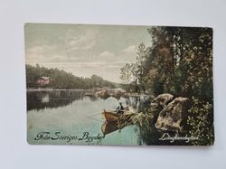 Vykort Från Sveriges Bygden Långbanshyttan 1912