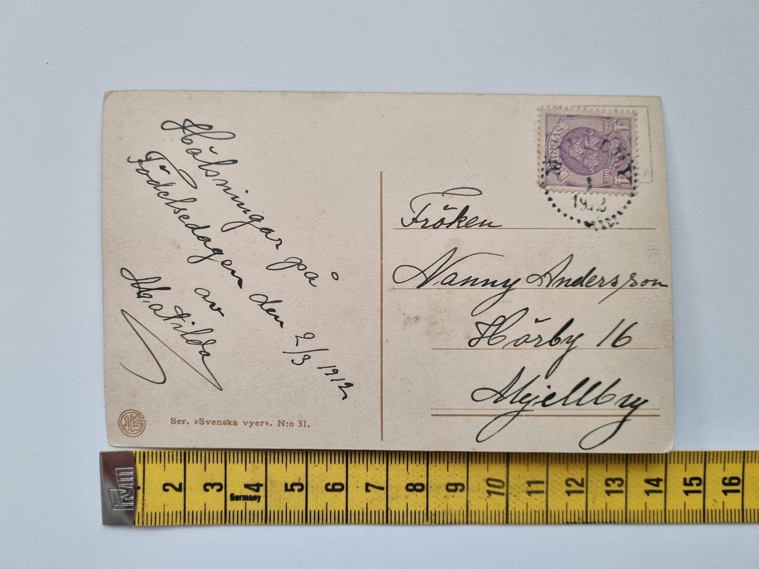 Vykort Från Sveriges Bygden Långbanshyttan 1912