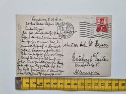 Vykort Funiculaire Ouchy-Lausanne, 1914