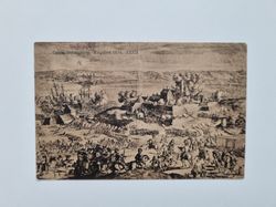 Vykort Gamle Helsingborg. Krigsåret 1676. XXXII
