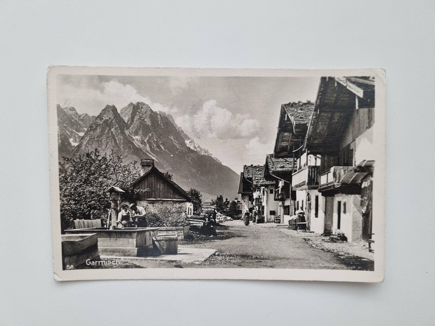 Vykort Garmisch