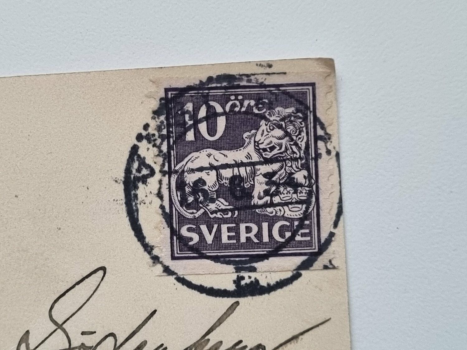 Vykort GEDDEHOLMS GÅRD.