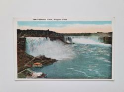 Vykort General View, Niagara Falls