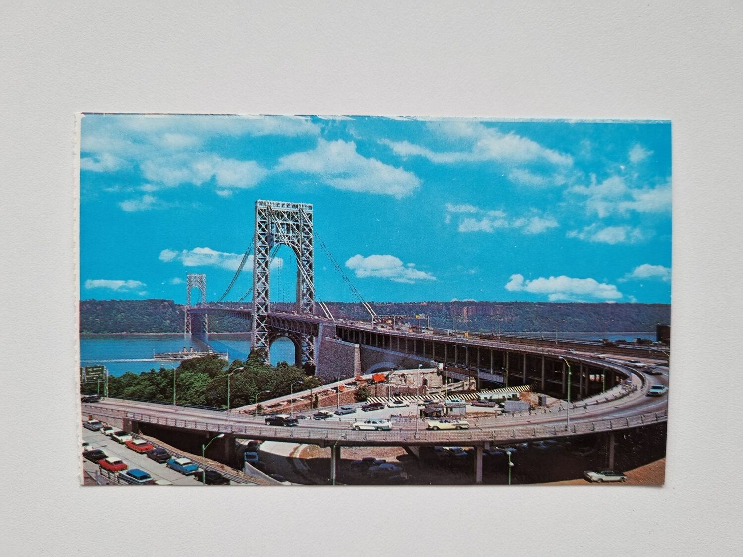 Vykort George Washington Bridge