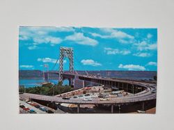 Vykort George Washington Bridge