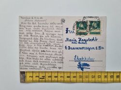 Vykort Genève-Pont du Mont-Blanc, 1928