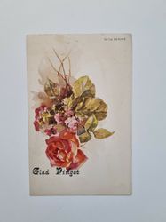 Vykort Glad Pingst Serie 106 Nr.4.
