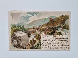 Vykort Gilfpromenade, 1901
