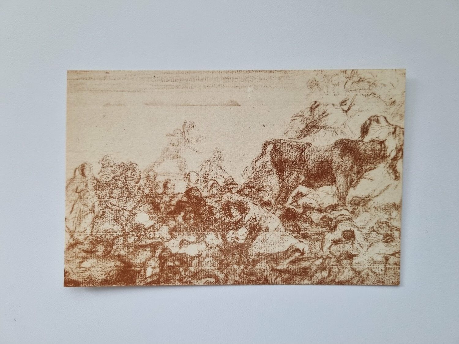 Vykort Goya. Museo del Prado