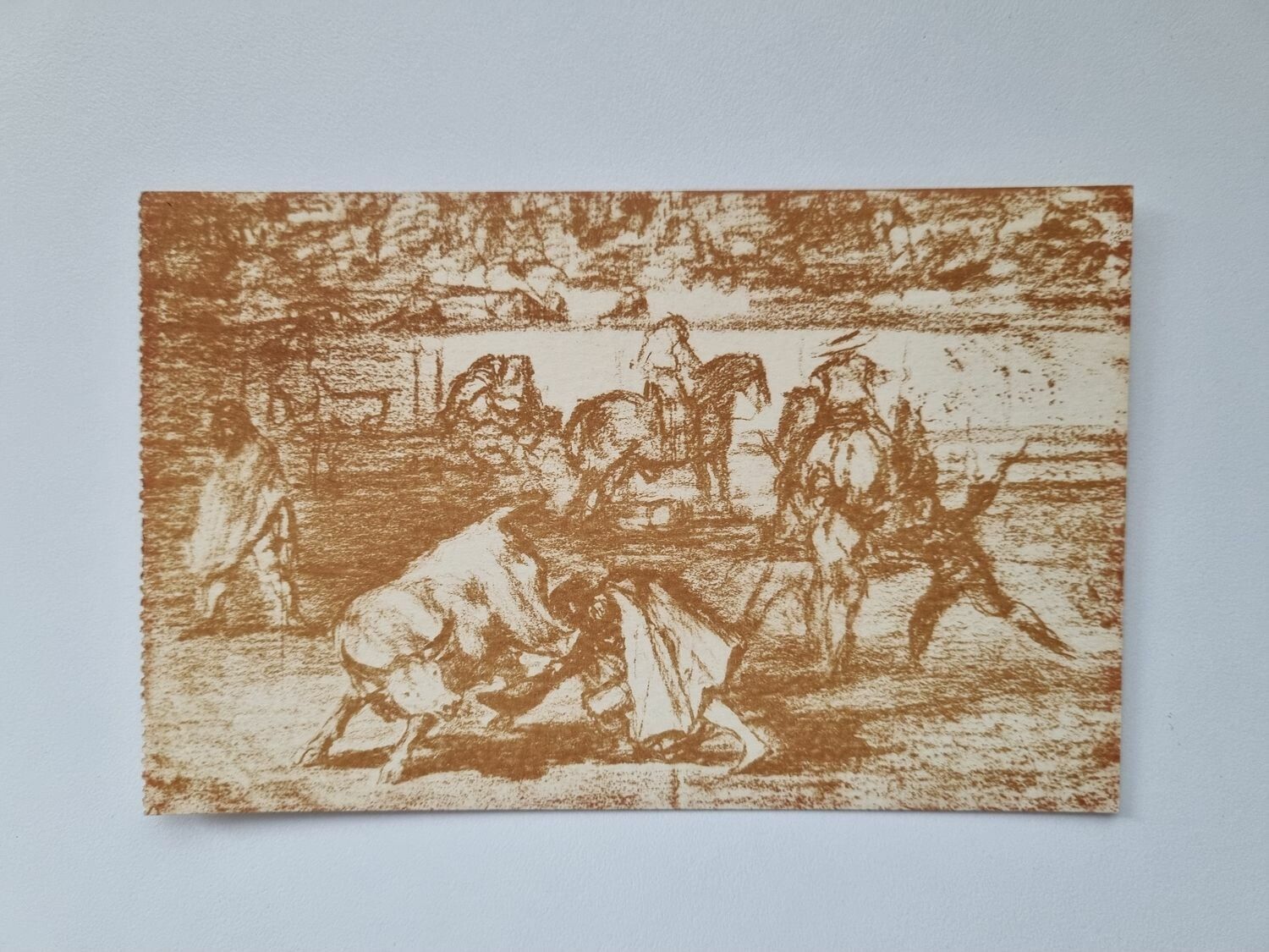 Vykort Goya. Museo del Prado
