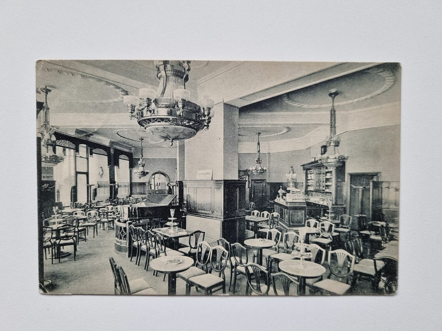 Vykort Grand Café Sophie Charlottenplatz, 1910