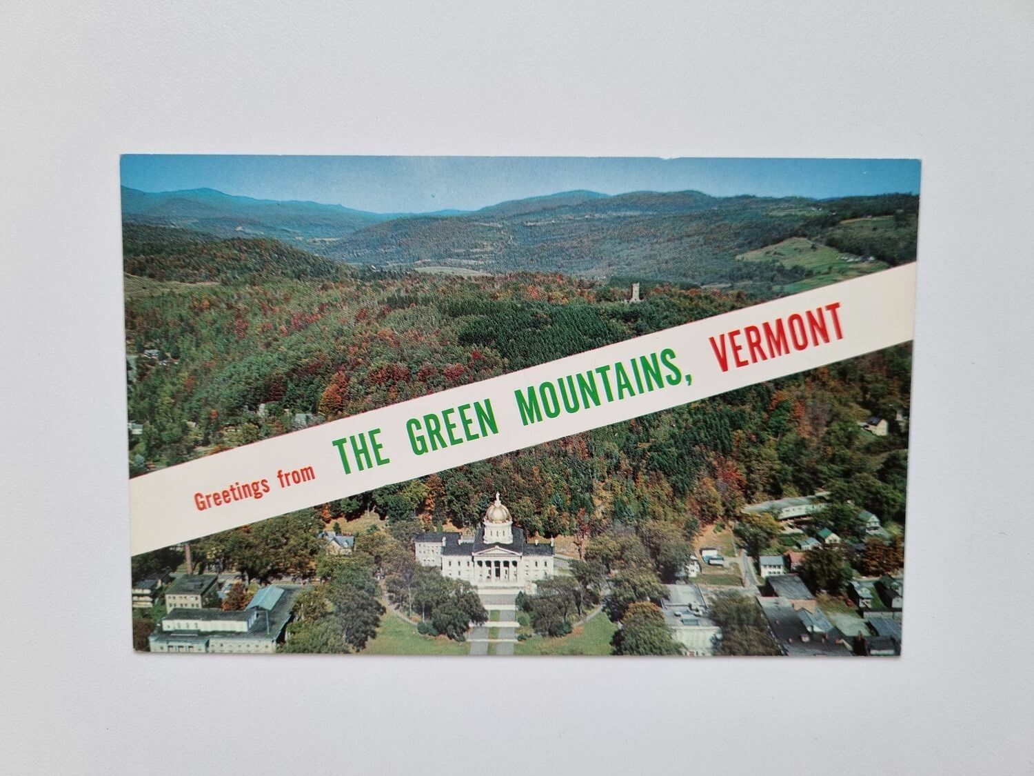 Vykort Green Mountains Vermont