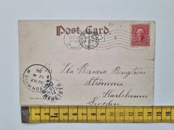 Vykort Greetings from Boston, Mass 1903